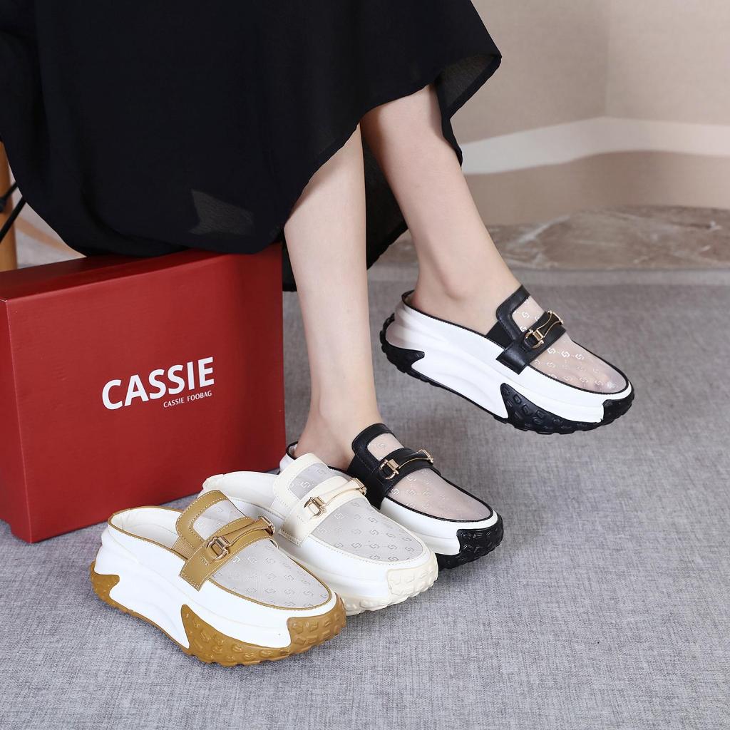 Fendyfashion_| Wedges wanita import kerja sandal wedges slop wanita ( MM688 ) sepatu sendal wedges i