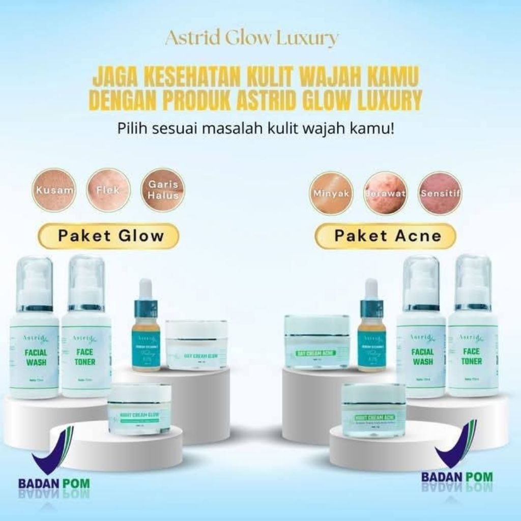 SKINCARE ASTRID GLOW LUXURY BPOM/ASTRID GLOW LUXURY BPOM/ASTRID GLOW LUXURY ORIGINAL/CREM ASTRID GLO