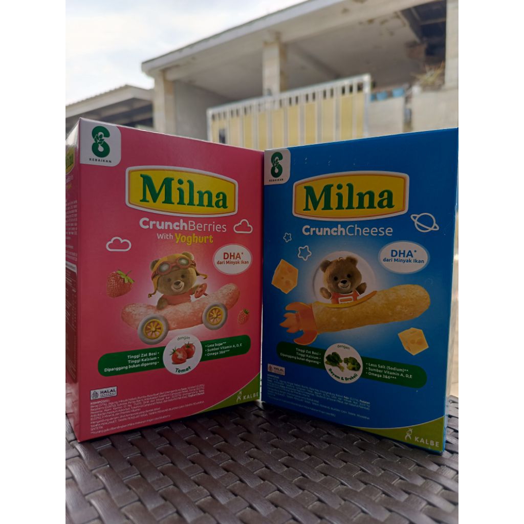 MILNA CRUNCHY CEMILAN BAYI 8+ CEMILAN MILNA CRUNCHY UNTUK BAYI
