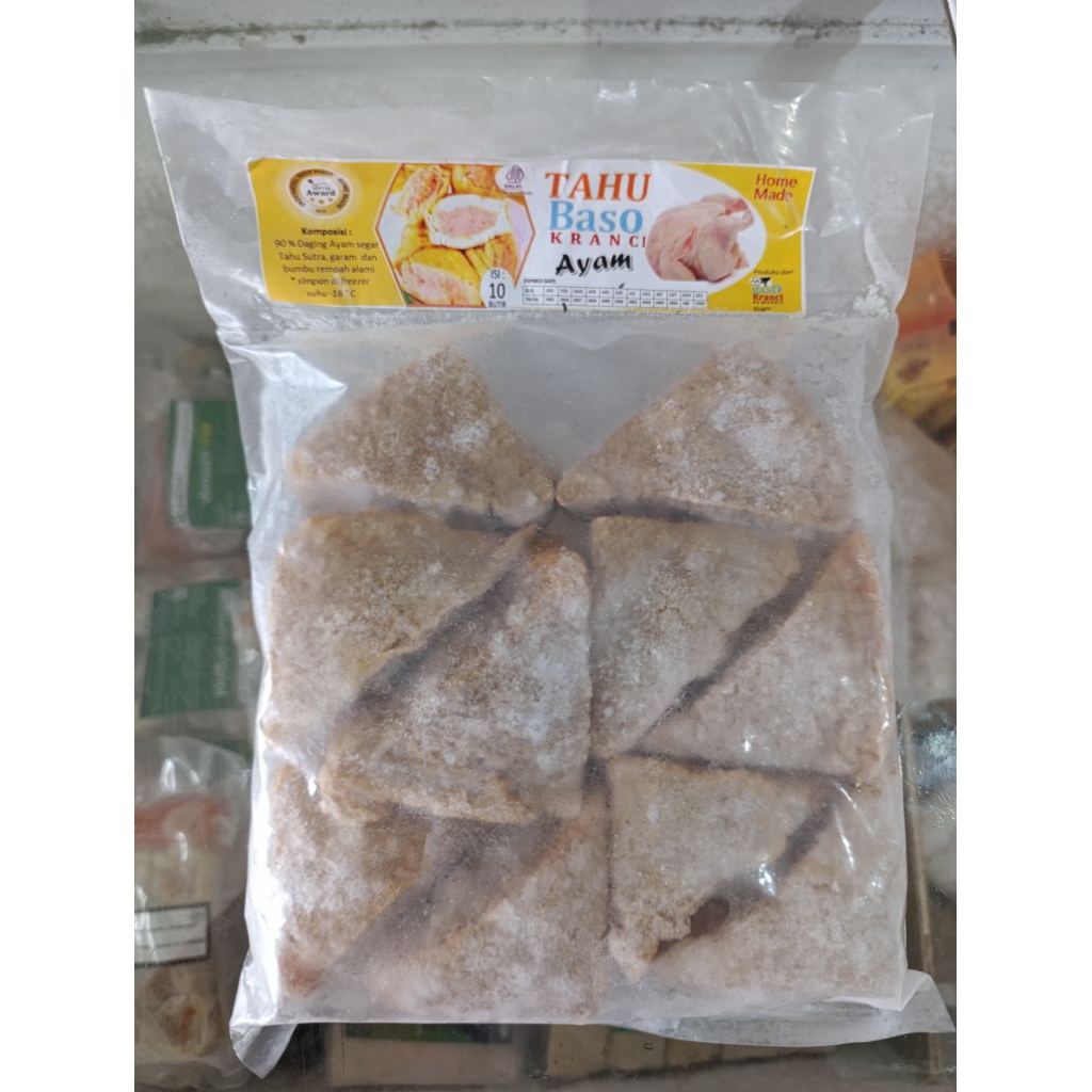 

Tahu bakso kranci ayam isi 10pcs