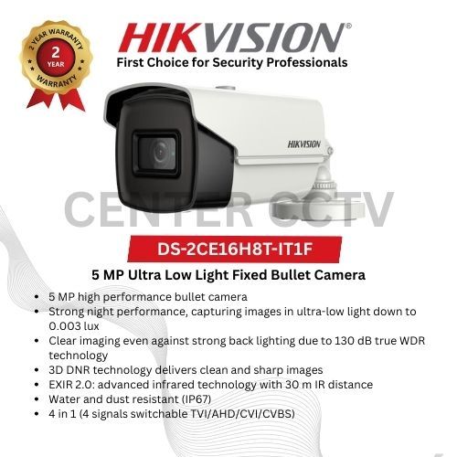 DS-2CE16H8T-IT1F TURBO HD CAMERA HIKVISION