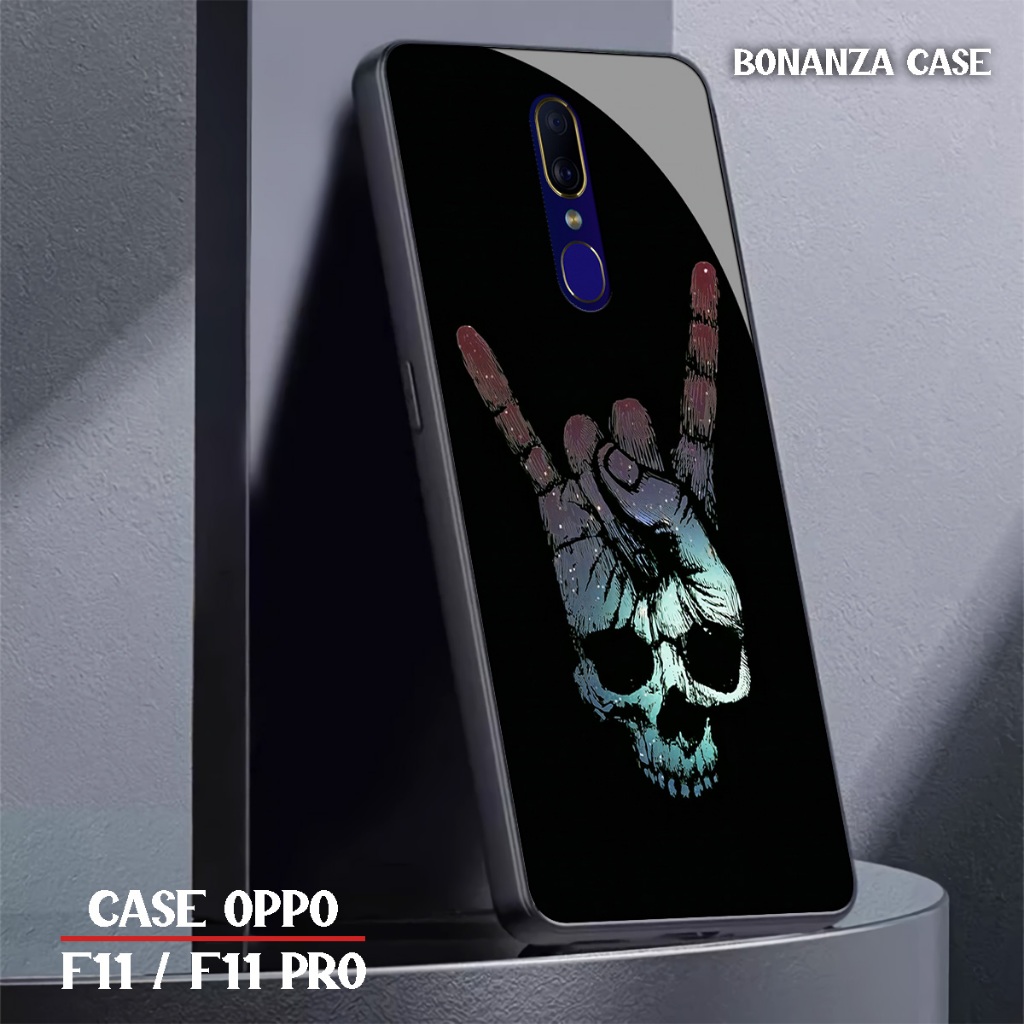 Bonanza - Kesing Hp Oppo F11 / Oppo F11 Pro - Softcase Silikon - Casing Custom Terlaris - Case Karak