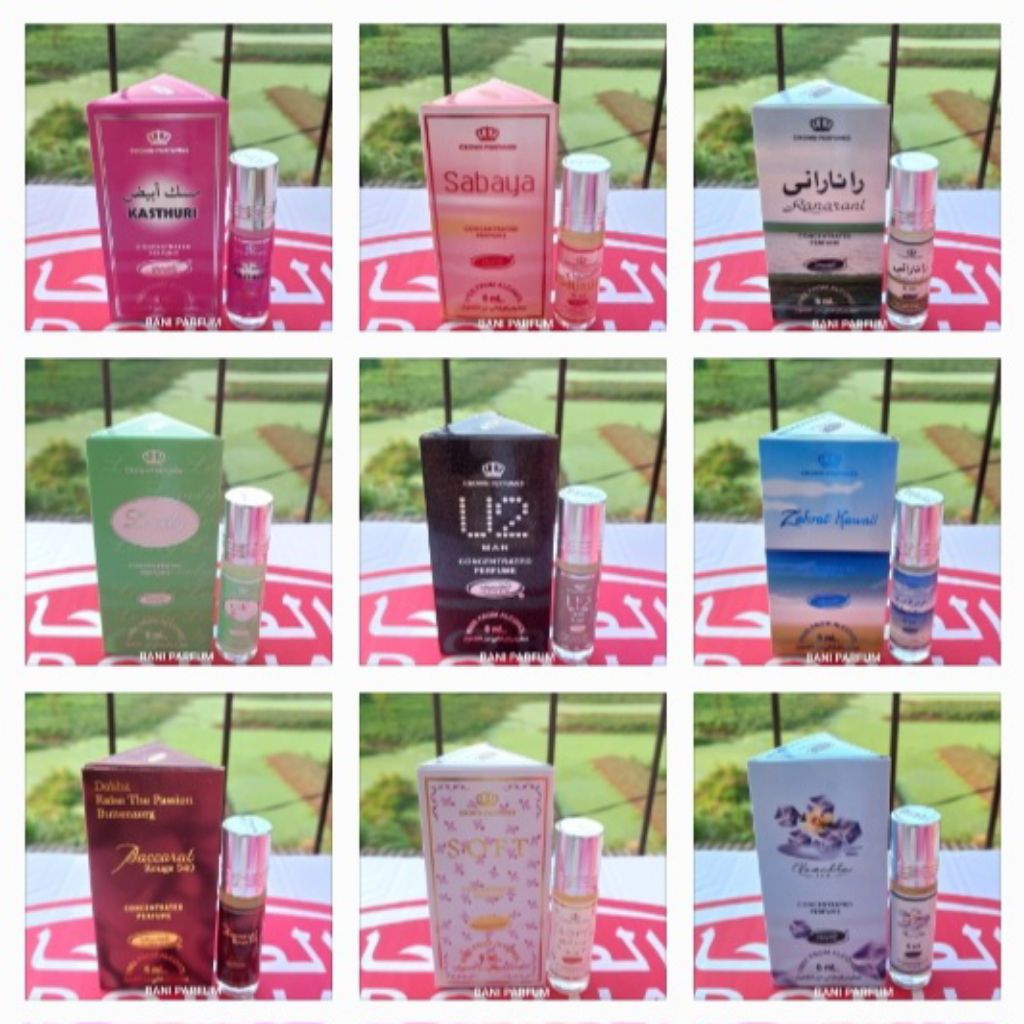 Parfum Dobha 6ml Aroma Best Seller / Minyak Wangi Dobha Original Non Alkohol