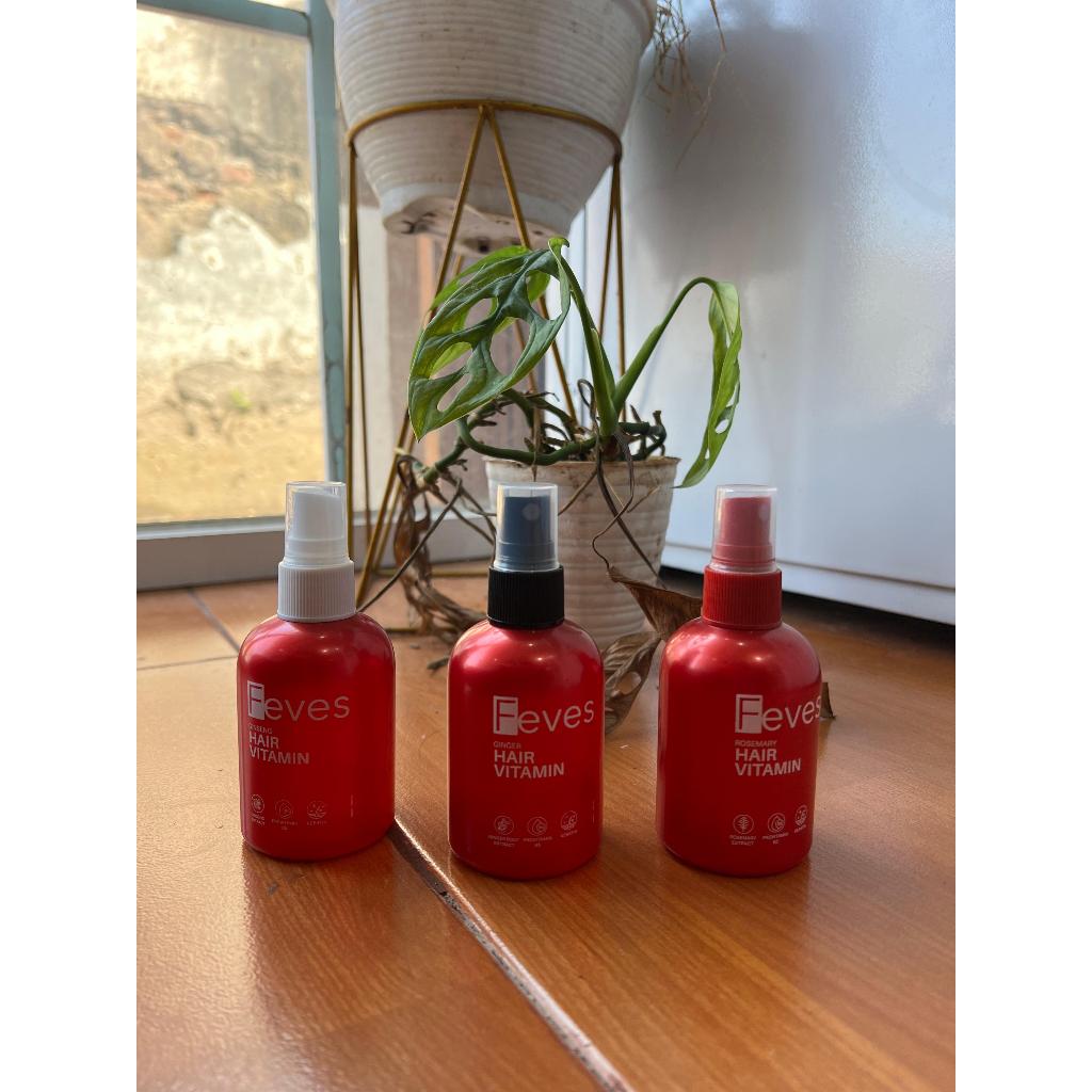 Feves Hair Vitamin Rambut Kering 100ml