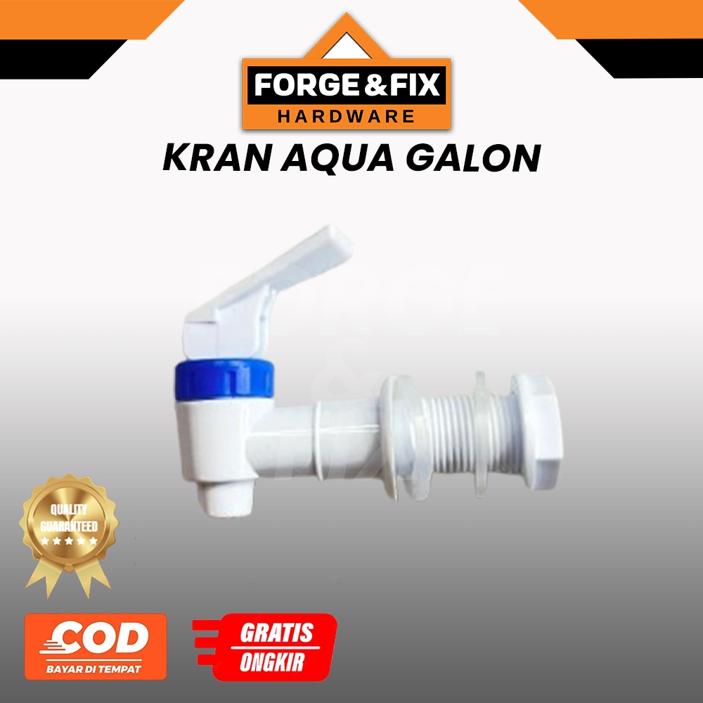 Kran PVC Tekan Keran Air Aqua Galon Dispenser Plastik Panjang