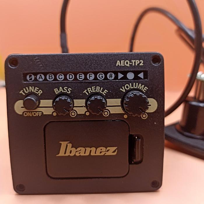 Equalizer Preamp Ibanez AEQ-TP2 Gitar Akustik Acoustic