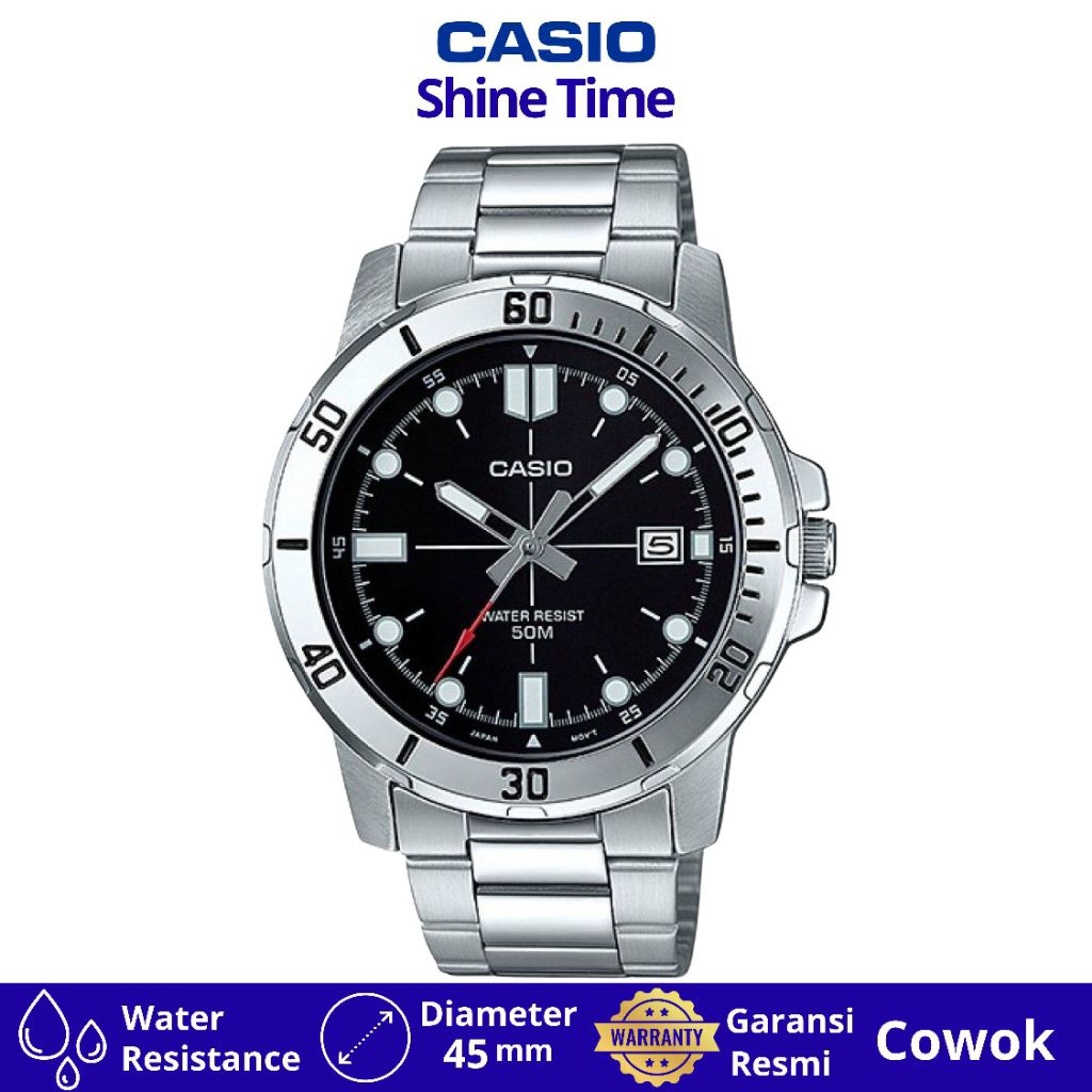 Jam tangan Casio MTP-VD01D-7CUDF/MTP-VD01D-1BVUDF/MTP-VD01D-1CVUDF/MTP-VDP1D-1E2VUDF/MTP-VDP1D-QEVUD
