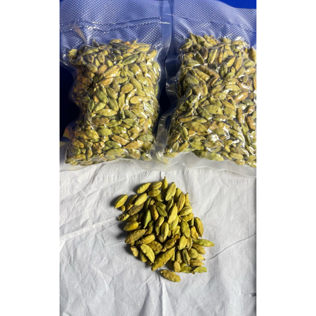 

KAPULAGA ARAB HIJAU 1kg CARDEX, Bumbu Rempah Kebuli/Briyani