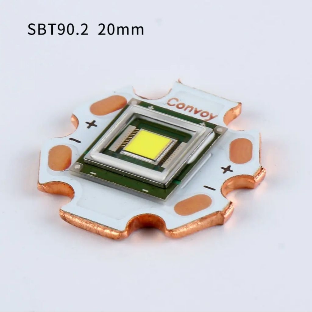 Led Throw 3V Luminus SBT 90.2 DTP MCPCB Copper Convoy