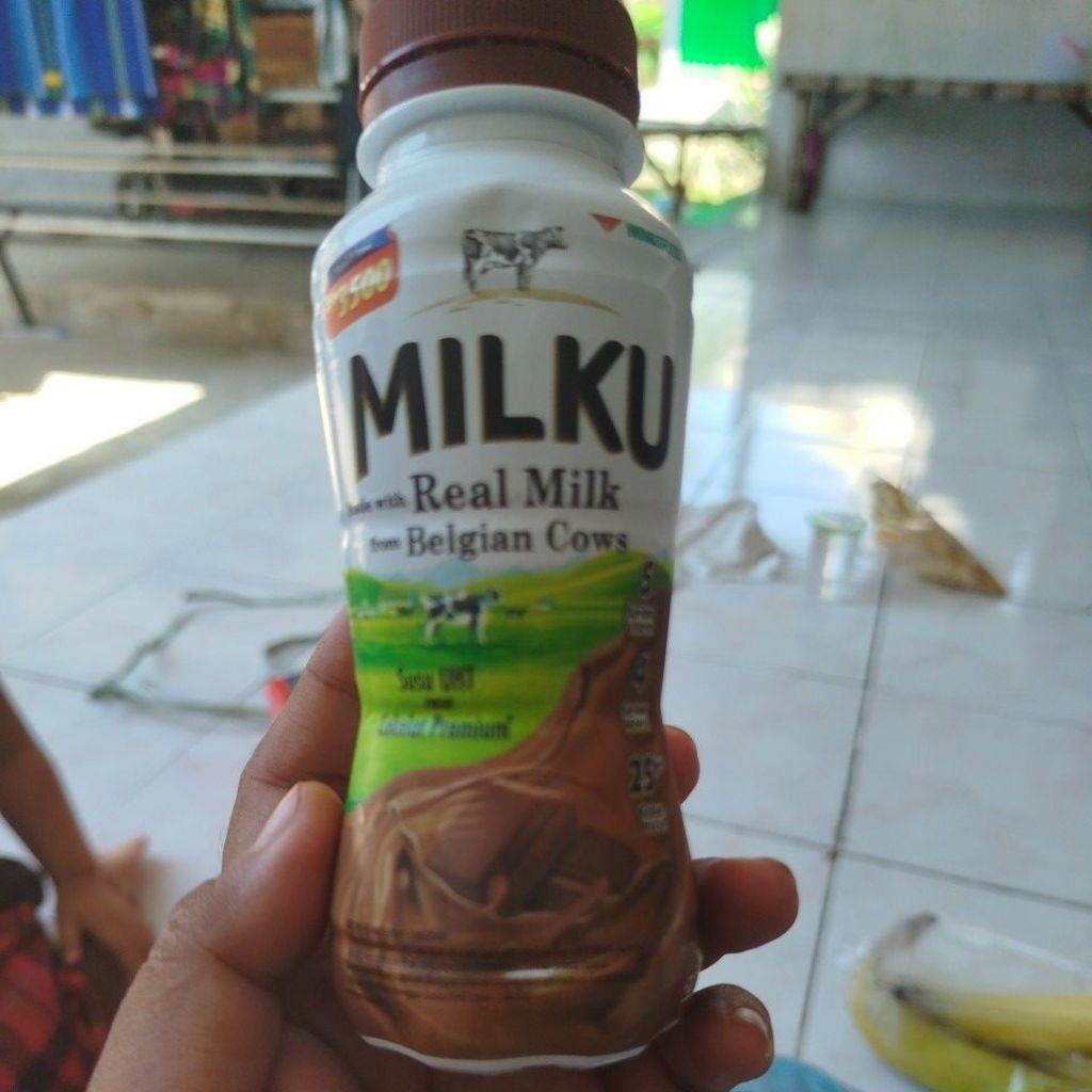 

milku minuman real milk 200ml