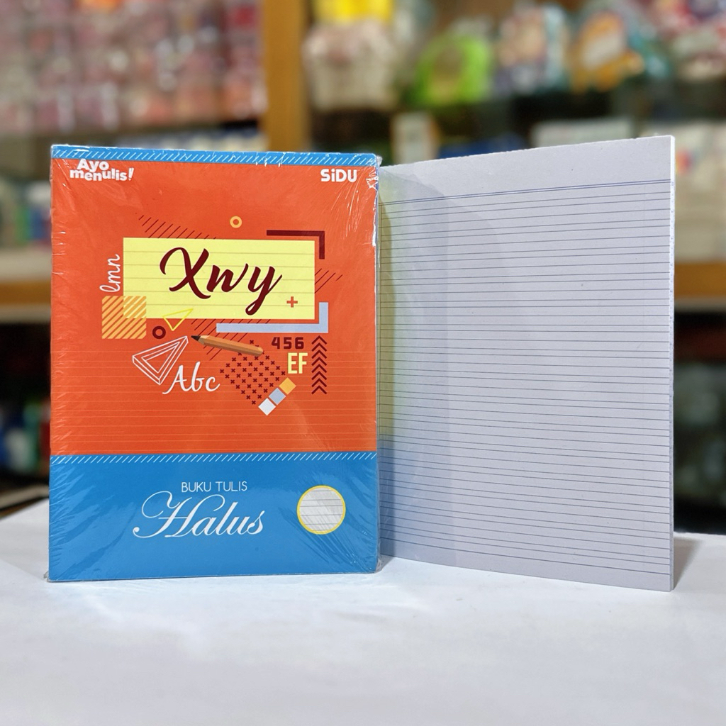

Buku Tulis Halus Kasar SIDU Isi 38 Kwarto [1 PCS]