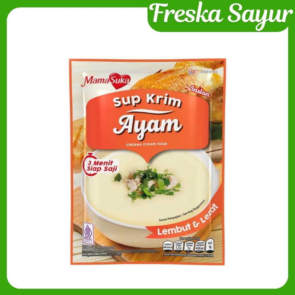 

Mamasuka Sup Krim Ayam 55 g