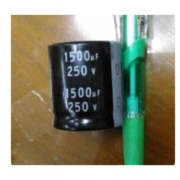 RG6937 elco 1500uf 1500 uf 200v 200volt 200 v volt rubycon asli by PCM LTC GLODOK