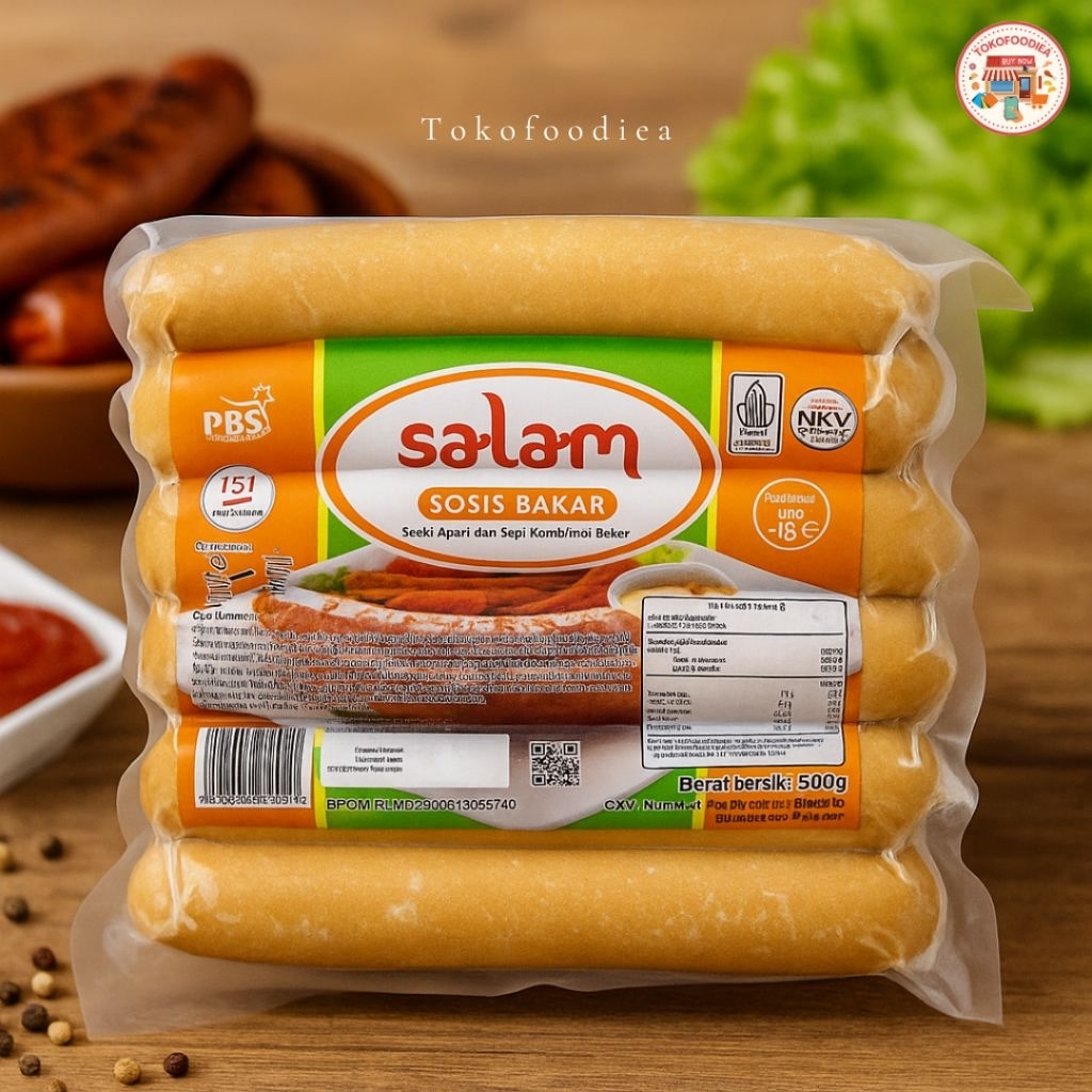 

Sosis Salam 500g Sosis Bakar isi 7 | Tokofoodiea
