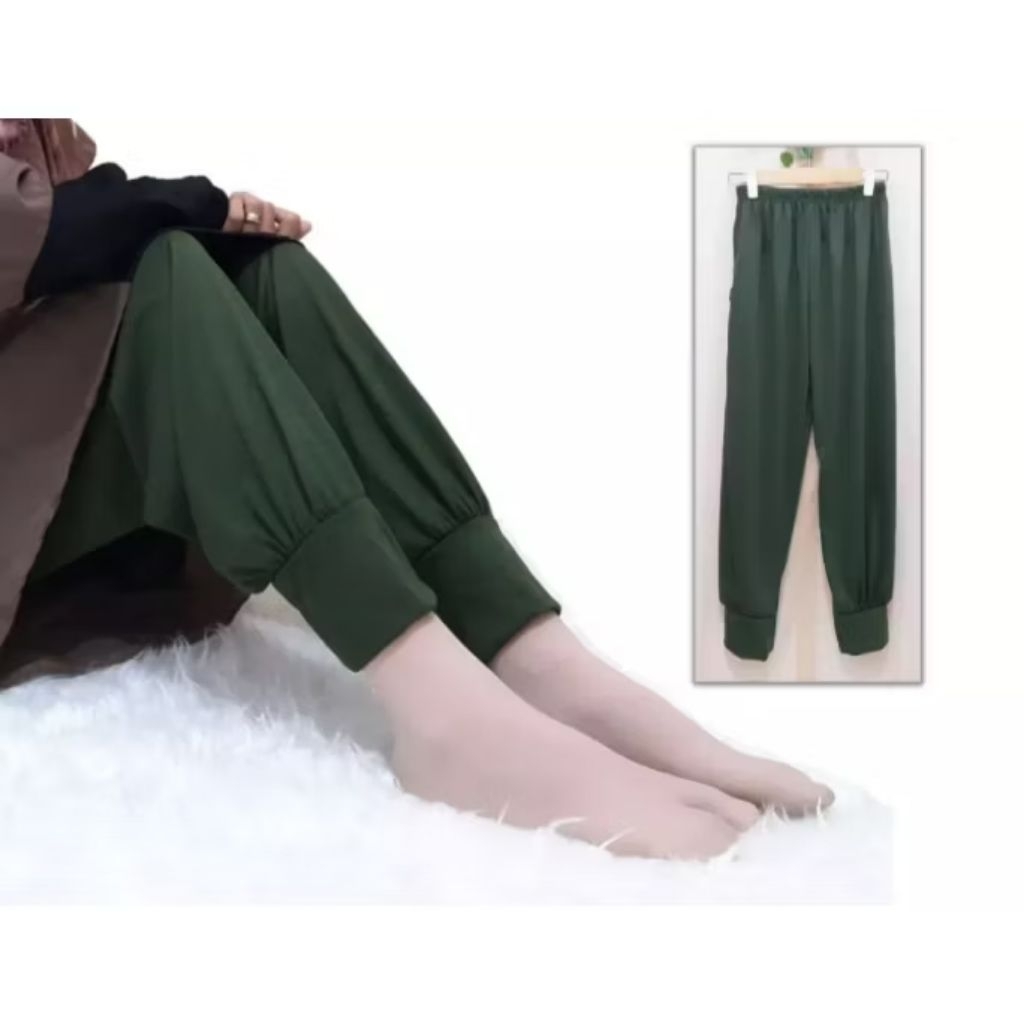 Celana Aladin/Celamis Bahan Kaos Rayon Model Ban Ukuran Standar dan Jumbo