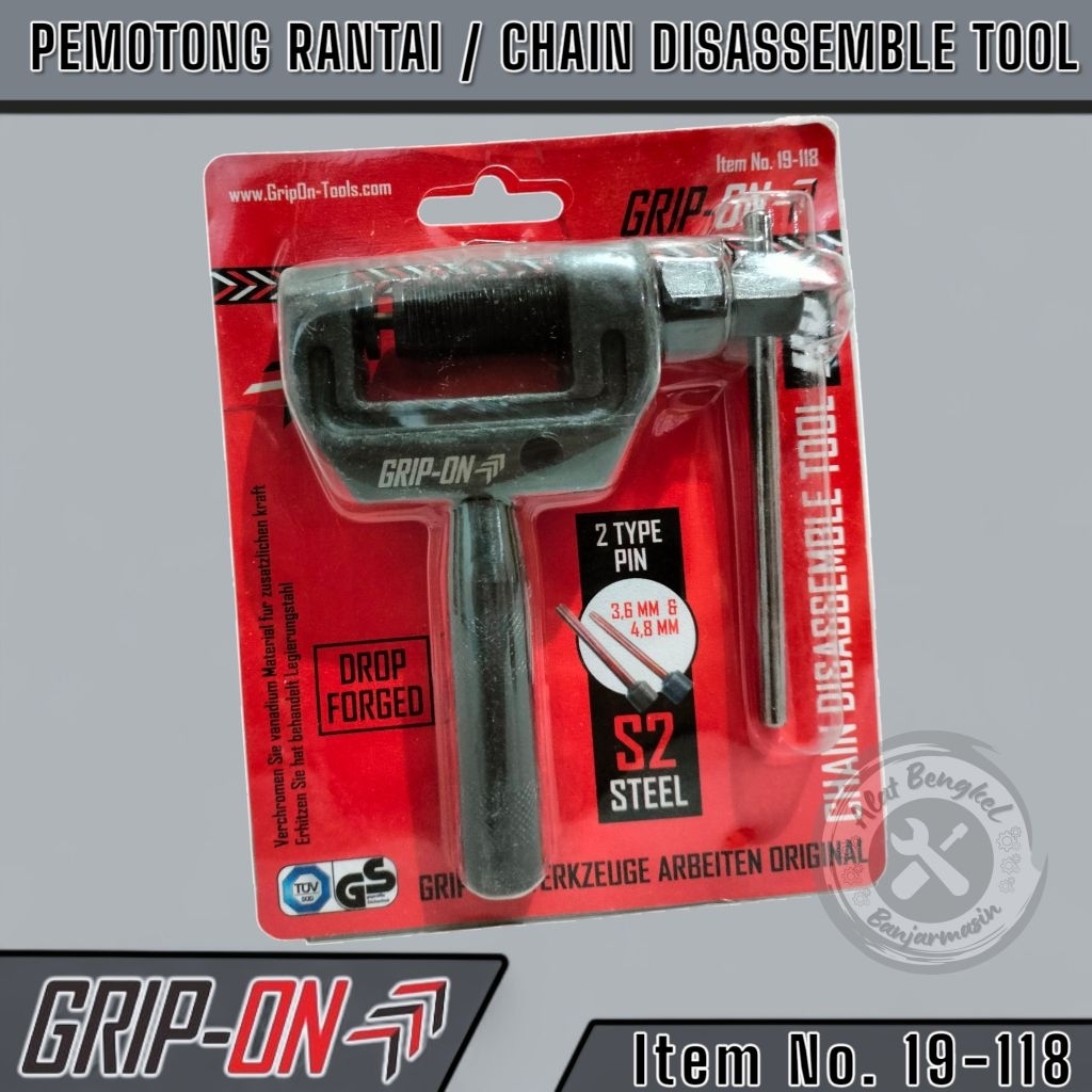 PEMOTONG RANTAI "GRIP ON" 19-118 ||PEMOTONG RANTAI SEPEDA MOTOR "GRIP-ON" 420, 430 & 530