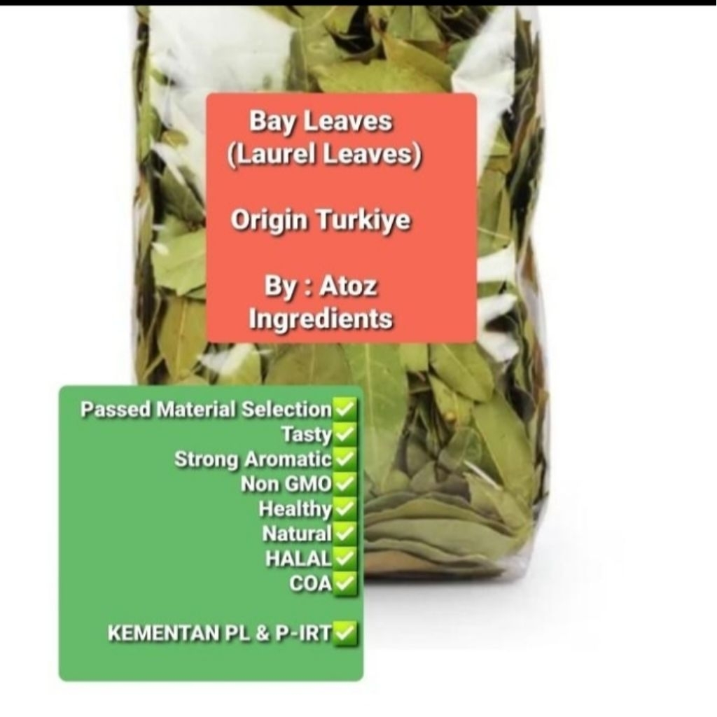 

Turky - Bay Leaves Dried 500gram / Daun Salam Import 500gram