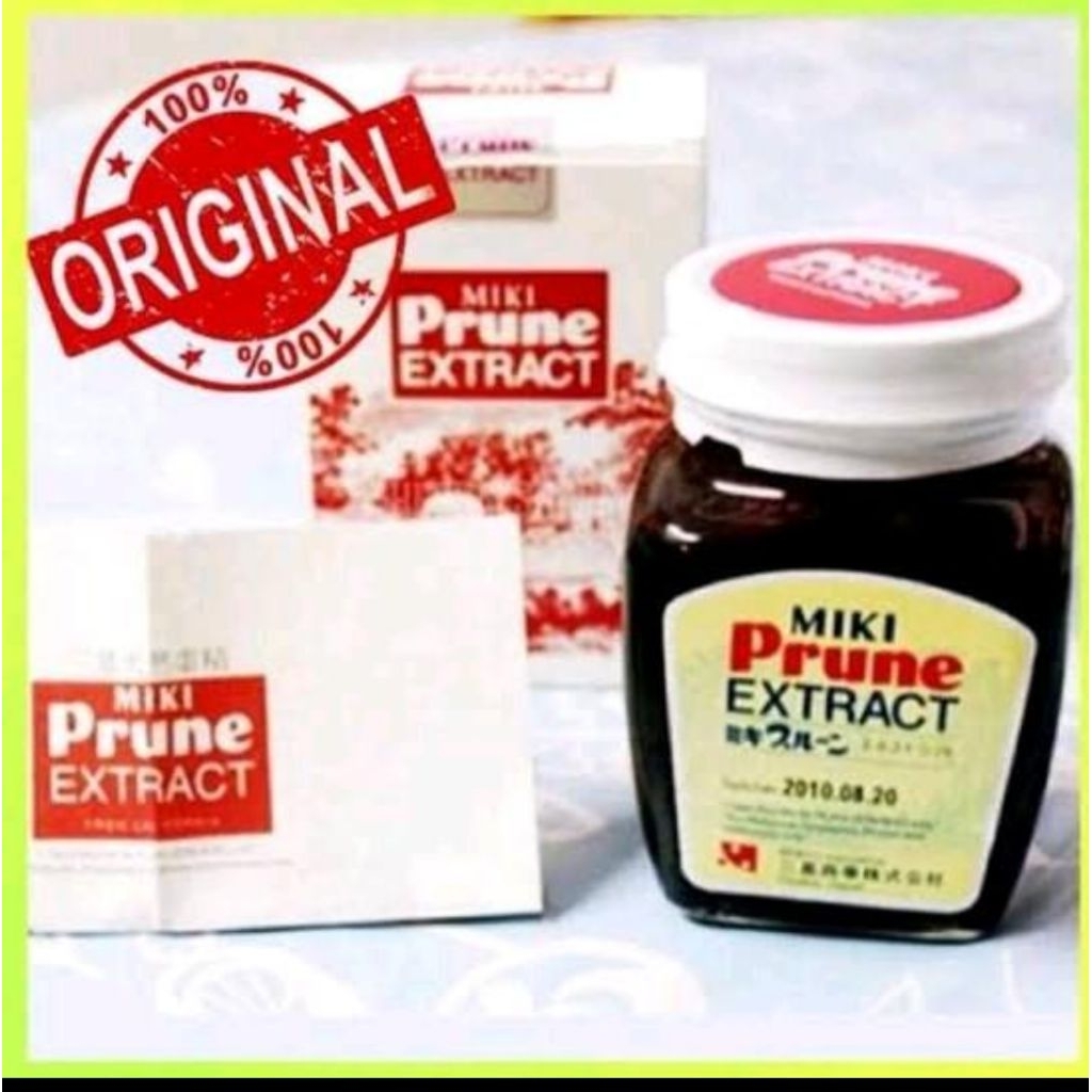 Miki prune extract garansi asli 100%..mikiprune botol
