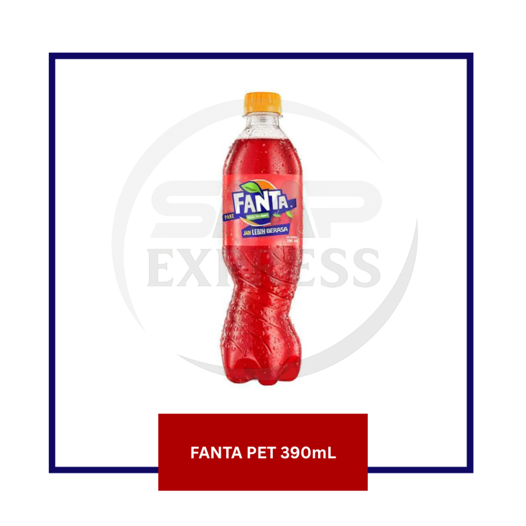 

Fanta Minuman Bersoda Kemasan Pet 390mL