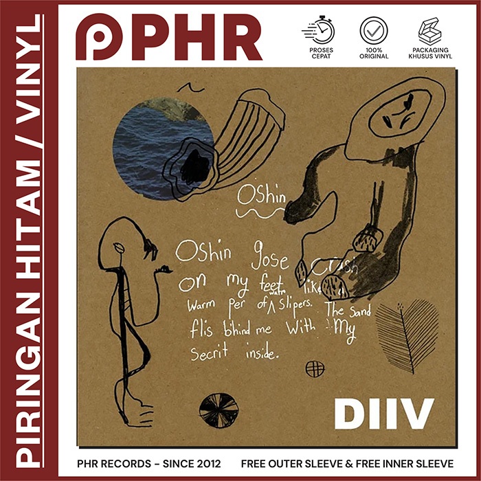 Vinyl DIIV - Oshin (10Th Anniversary-Blue Marble) [Piringan Hitam]