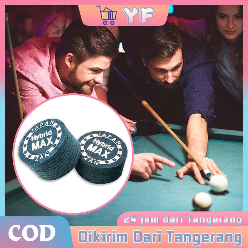 14MM kepala stick billiard 8 Layer cue tip billiard Kulit