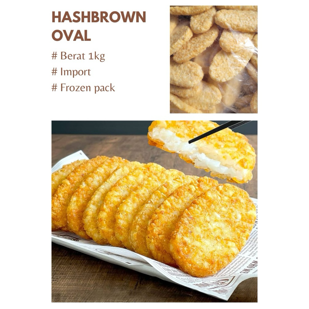 

Hashbrown Kentang 1 KG
