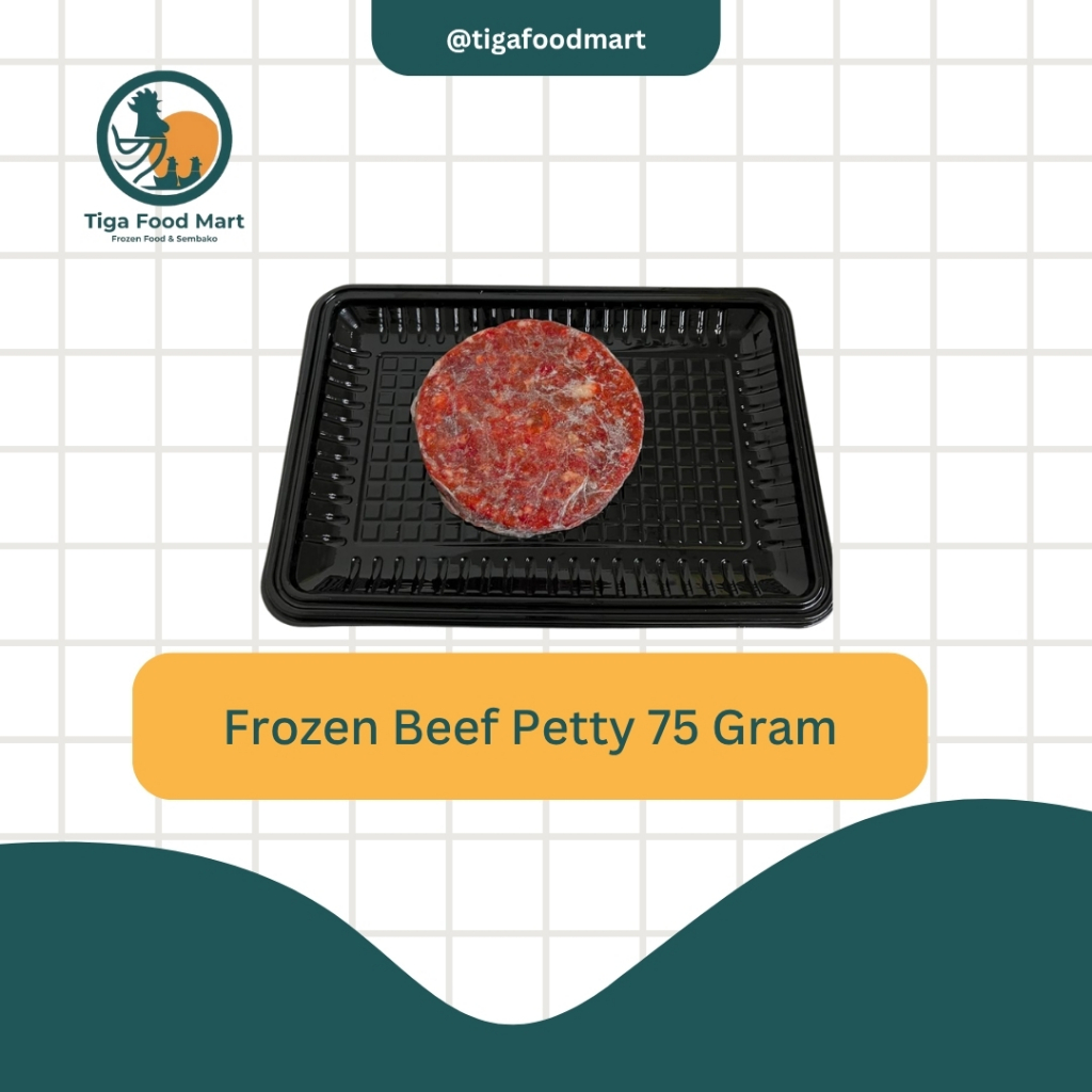 

Frozen Beef Petty 75 Gram