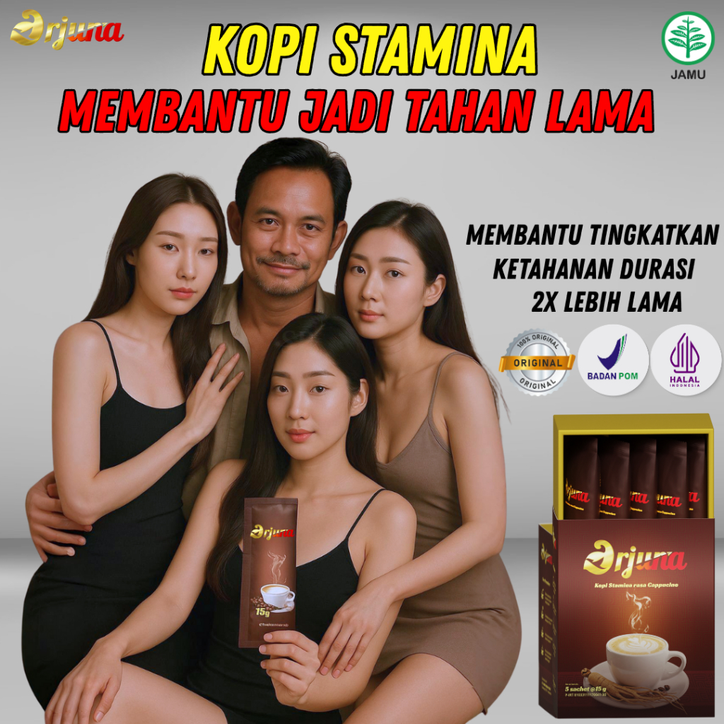 

Kopi Arjuna Stamina - Kopi Herbal Instan Membantu Tingkatkan Stamina Tahan Lama Secara Maksimal Bpom