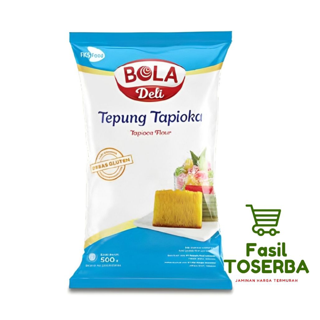 

Tepung Tapioka BOLA DELI 500 gr