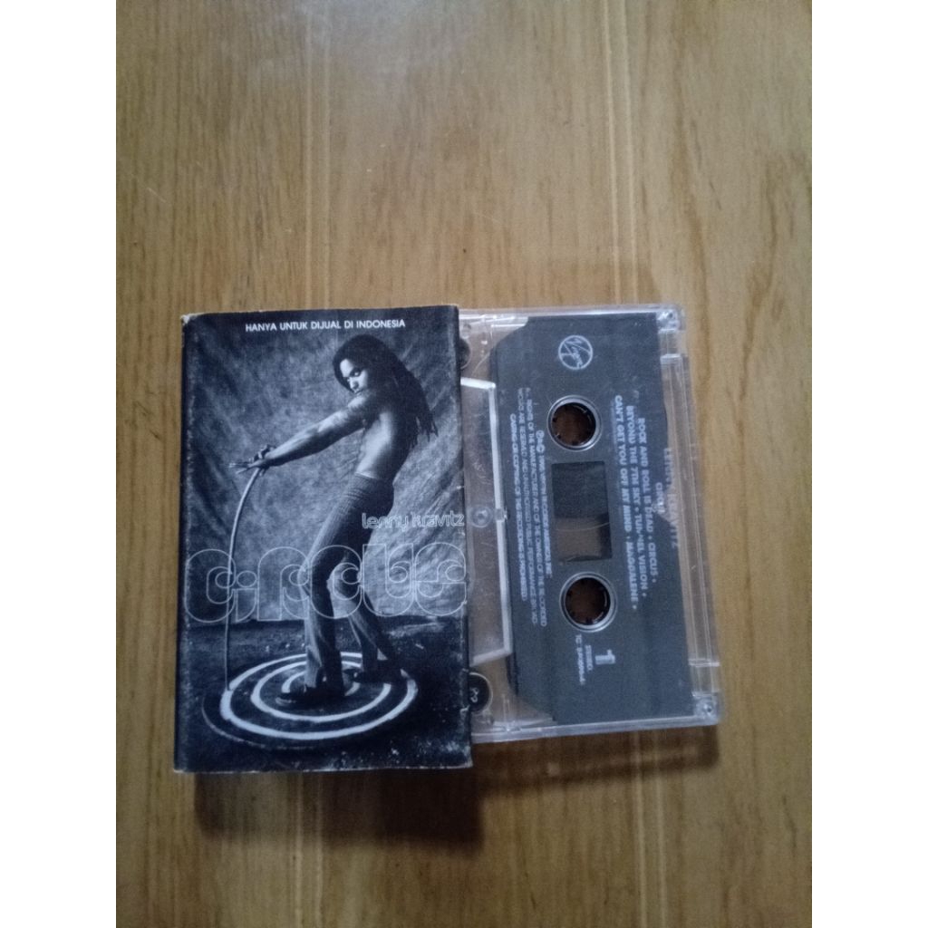 kaset pita lenny kravitz - circus