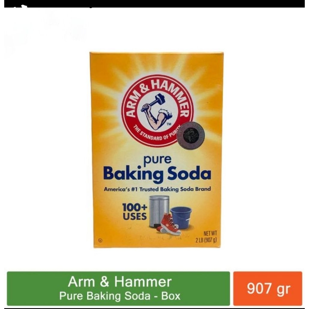 

Baking soda Asli USA merk Arm & Hammer Baking Soda 907gr
