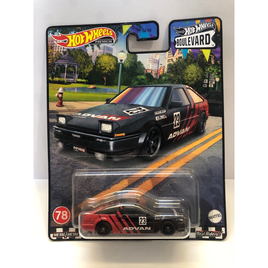 Hotwheels Boulevard Toyota AE86 sprinter trueno