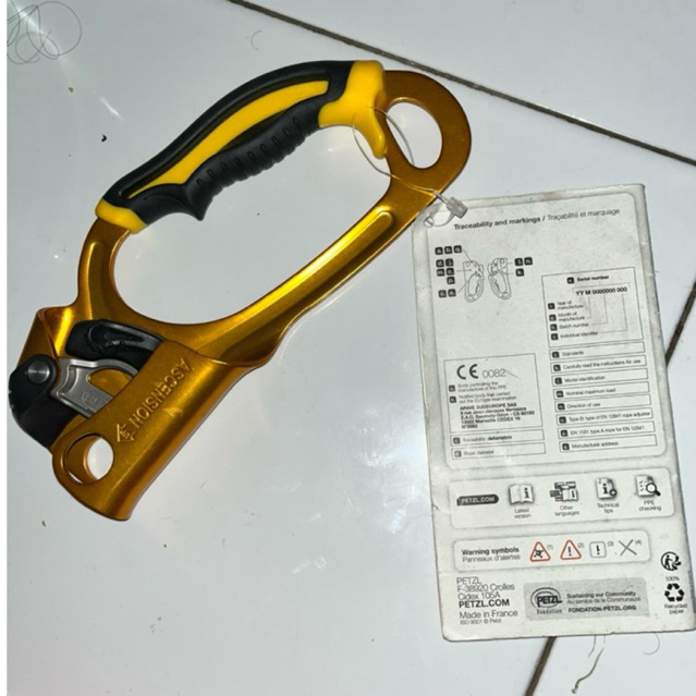 Ascension Jumar Petzl (tanpa dus, second)