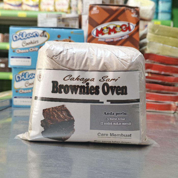 

ADONAN PREMIX INSTAN BROWNIES OVEN CAHAYA SARI - 380 GRAM