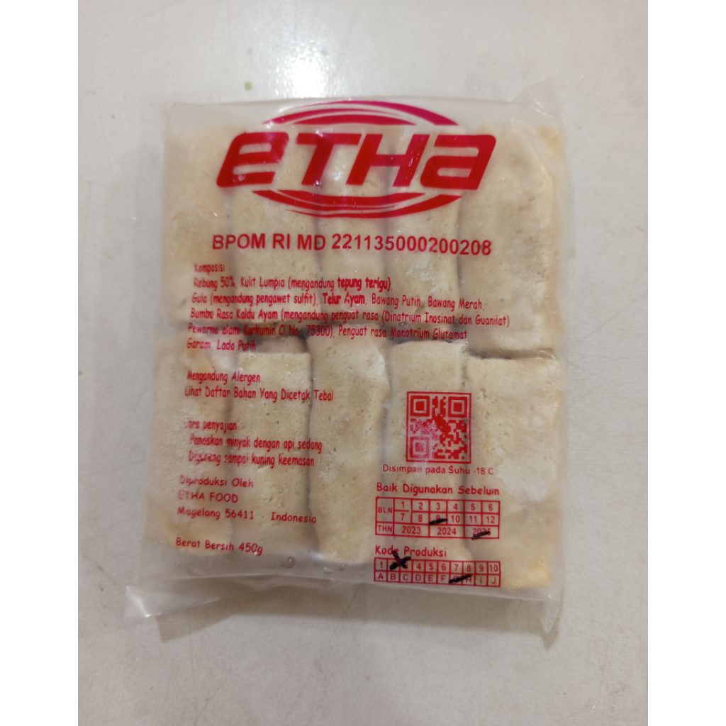 

ETHA lumpia rebung 450gram