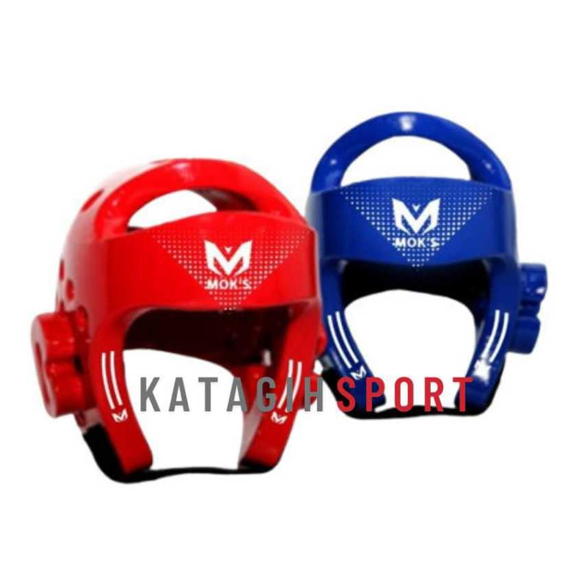 Head Guard MOKS Taekwondo Gold Series Original / Pelindung Kepala Taekwondo