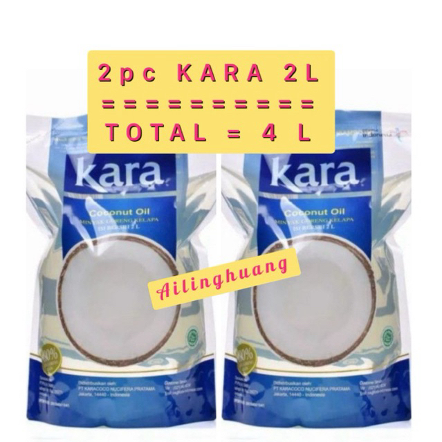 

2pc KARA 2L / 4pc KARA 1L / KARA 1L / KARA 2L / MINYAK KARA 2L / MINYAK KARA 1L