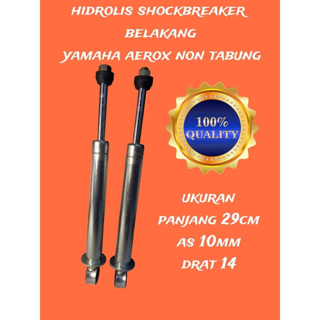 HIDROLIS SHOCK BREAKER BELAKANG YAMAHA AEROX NON TABUNG