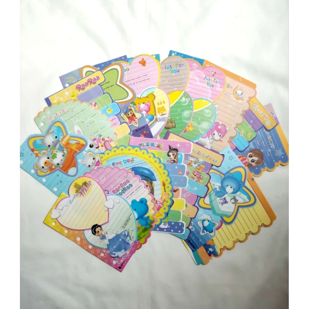 (HARGA PER LEMBAR) Kertas Binder Kecil / Kertas Orji / Kertas Binder A7 - Vol 2