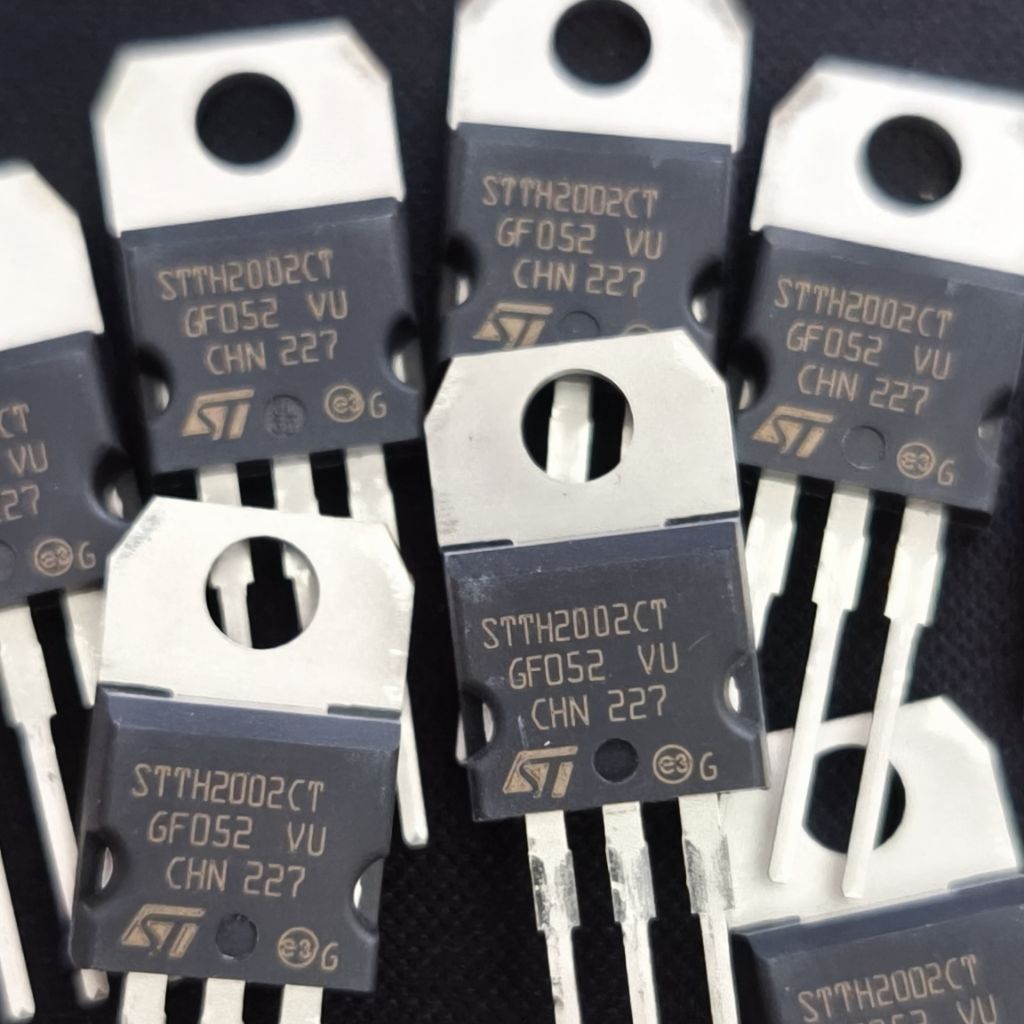 Diode Dioda STTH2002CT Dual Ultrafast 200V 20A kondisi Baru dan Original 100% ST