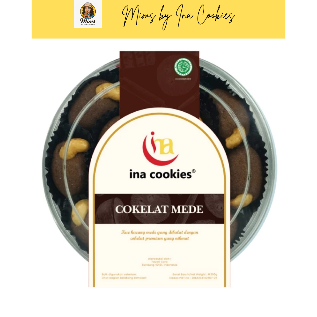

Ina Cookies Premium Cokelat Mede Reguler