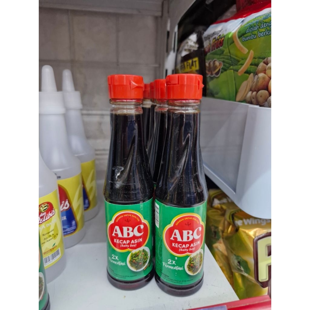 

Kecap Asin ABC Botol 133ml Kecil SATUAN