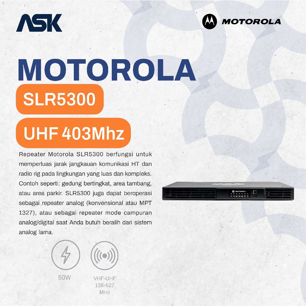 Repeater SLR5300 MOTOROLA / Repeater SLR 5300