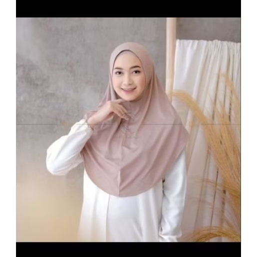 F (F16) HIJAB BERGO NON PET / HIJAB INSTAN NON PET / HIJAB JERSEY NON PET
