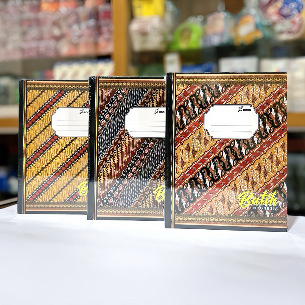 

Buku Tulis Kwarto Batik X-BOOK Isi 38 58 Buku Sekolah [1 PACK]