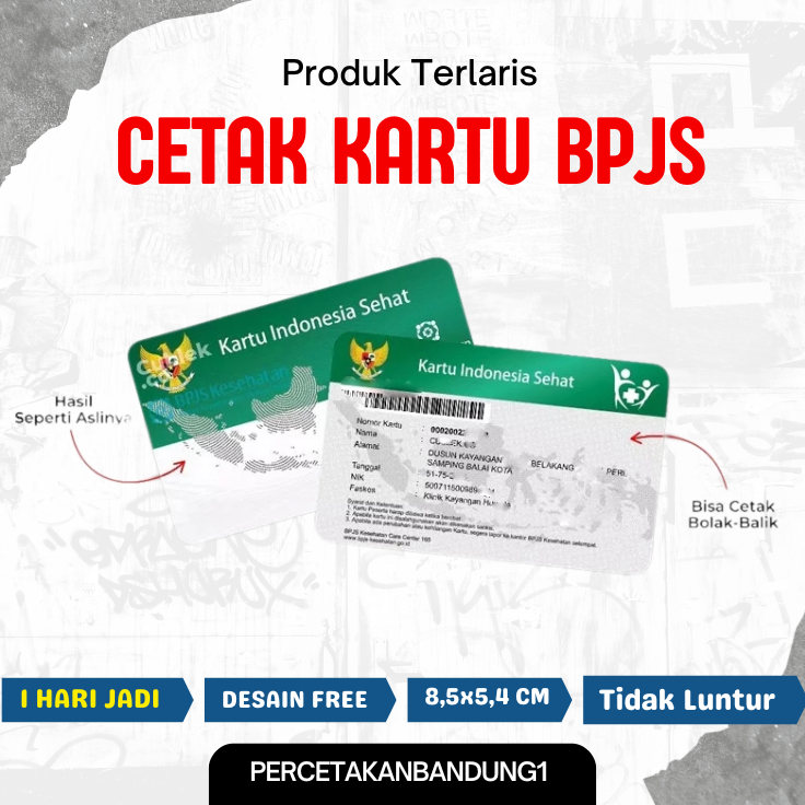

Cetak Kartu ID BPJS KIS – PVC Anti Luntur Tebal Bisa Satuan