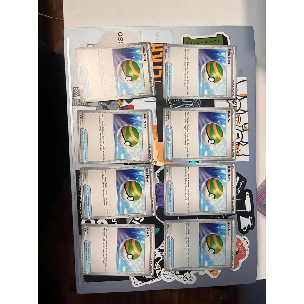 Nest Ball Bola Nest Pokemon TCG 8x
