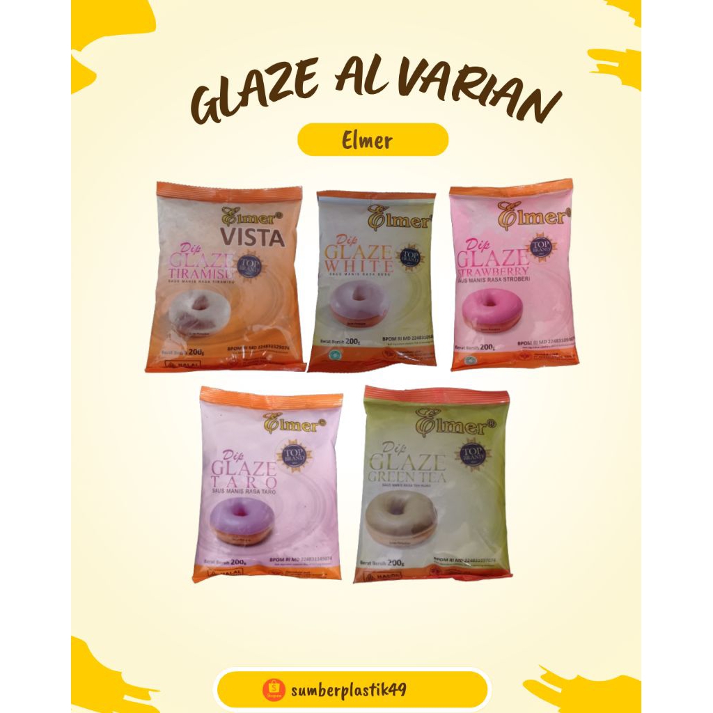 

Elmer Dip Glaze 200gram