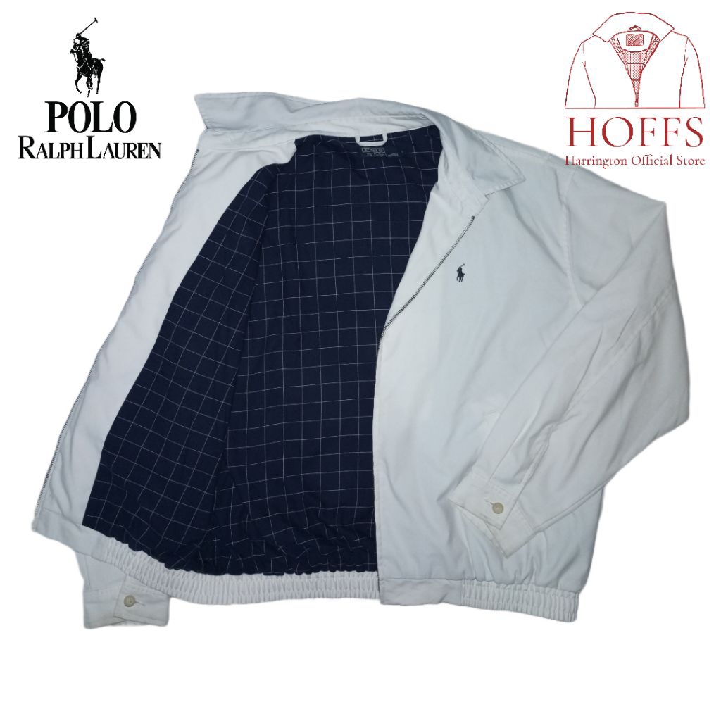 Polo Ralph Lauren Harrington/Work Jacket White L 1PLRPALHPLKHA