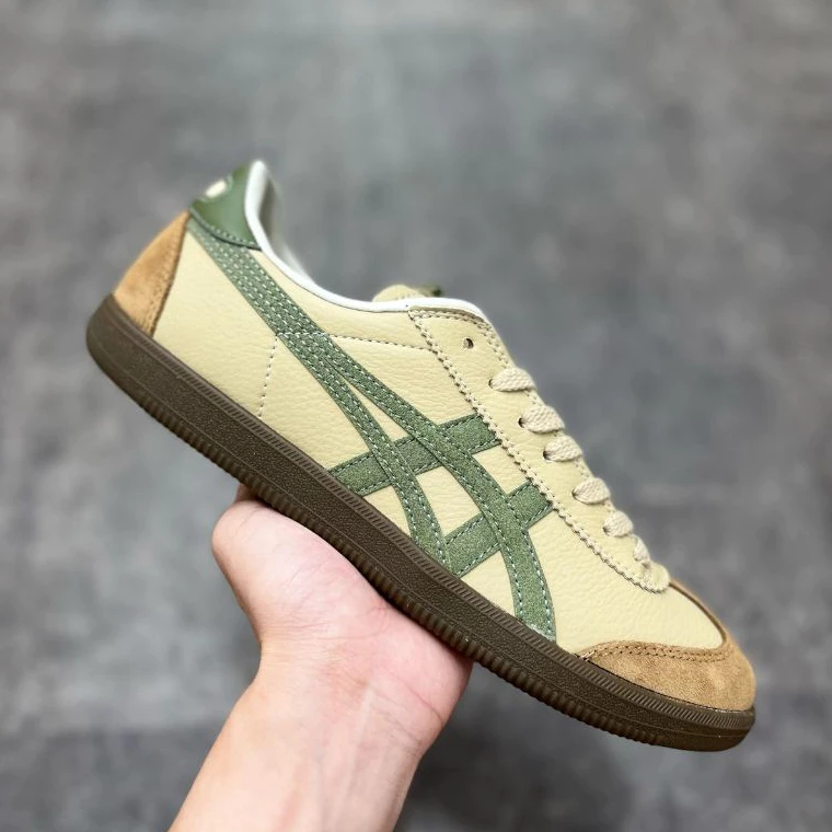 Sepatu Onitsuka Tokuten Beige Green